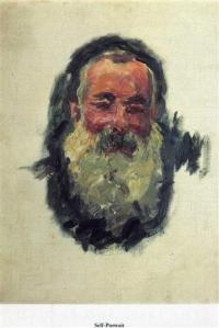 Claude Monet, Self-portrait. (1917)